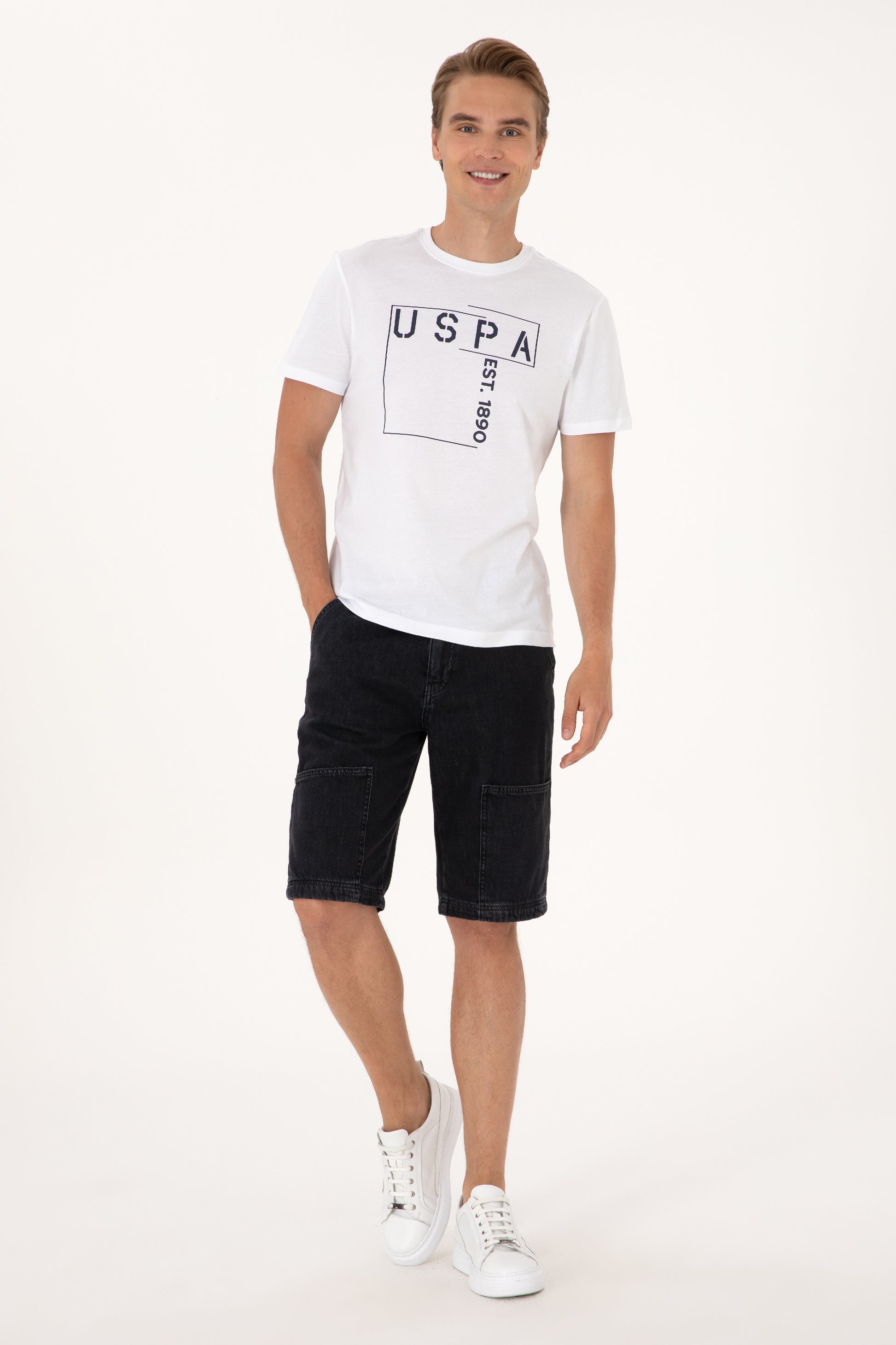 Men's White T-Shirt