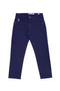 Boy's Navy Blue Canvas Pants