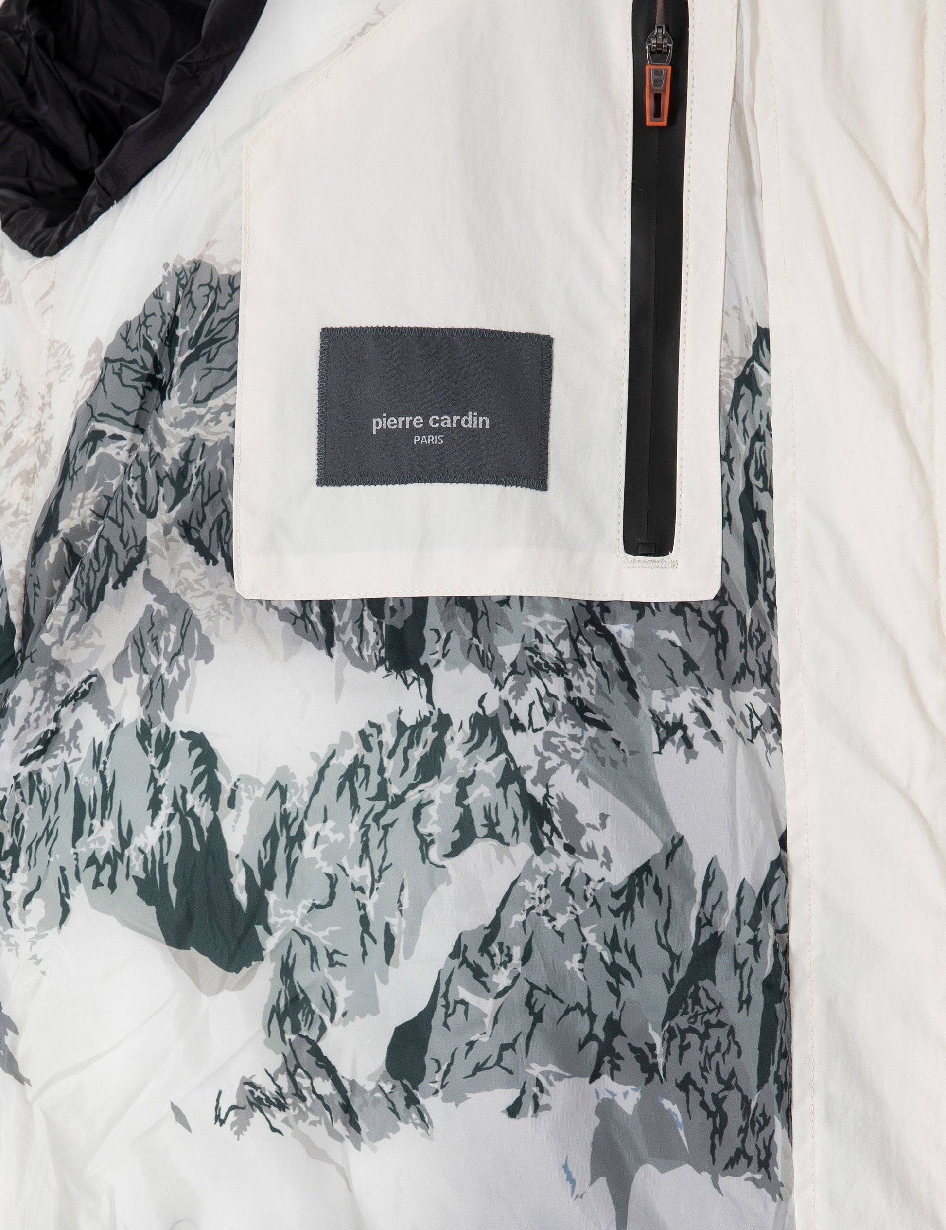 Ecru Regular Fit Coat