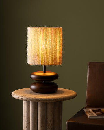 Grace Lampshade - Coffee/Beige