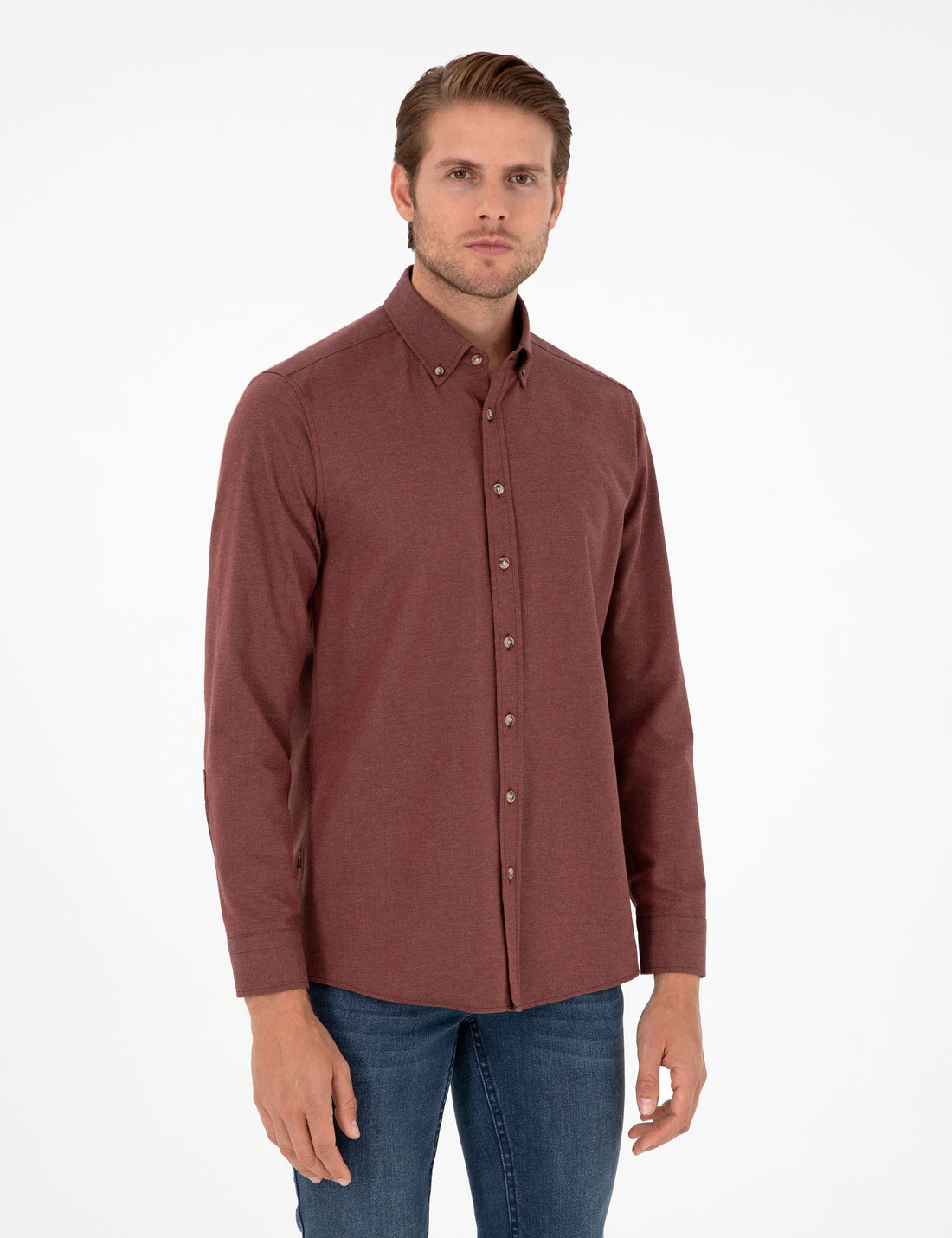 Tile Slim Fit Long Sleeve Shirt