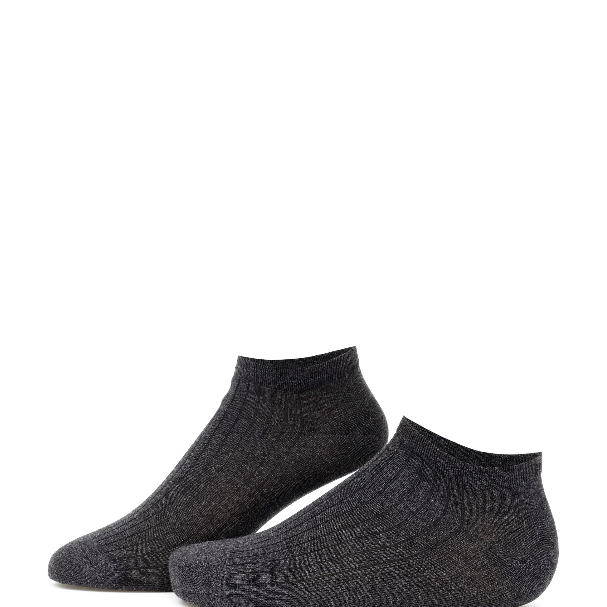 Anthracite Booties Socks