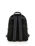 Men's Navy Blue Leather Backpack