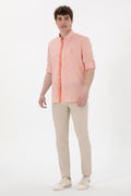 Men's Pomegranate Flower Long Sleeve Shirt