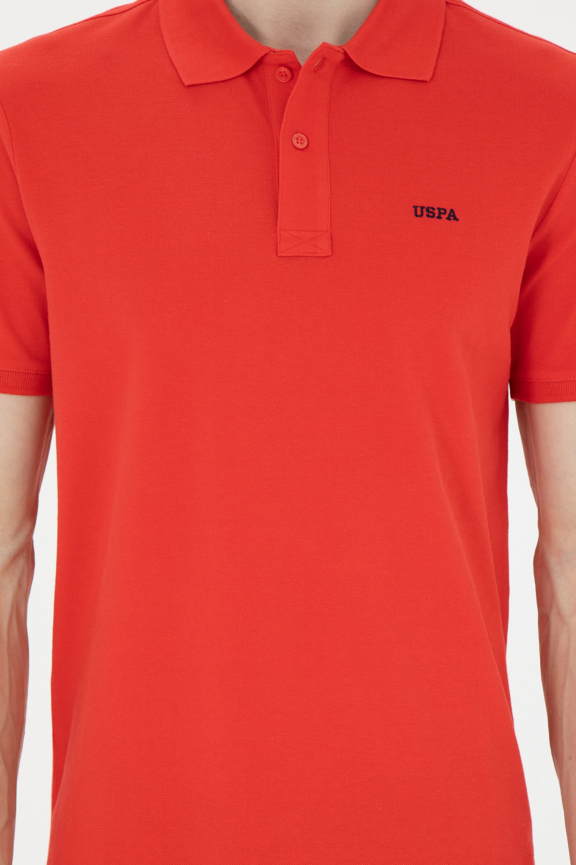 Men's Red Basic T-Shirt