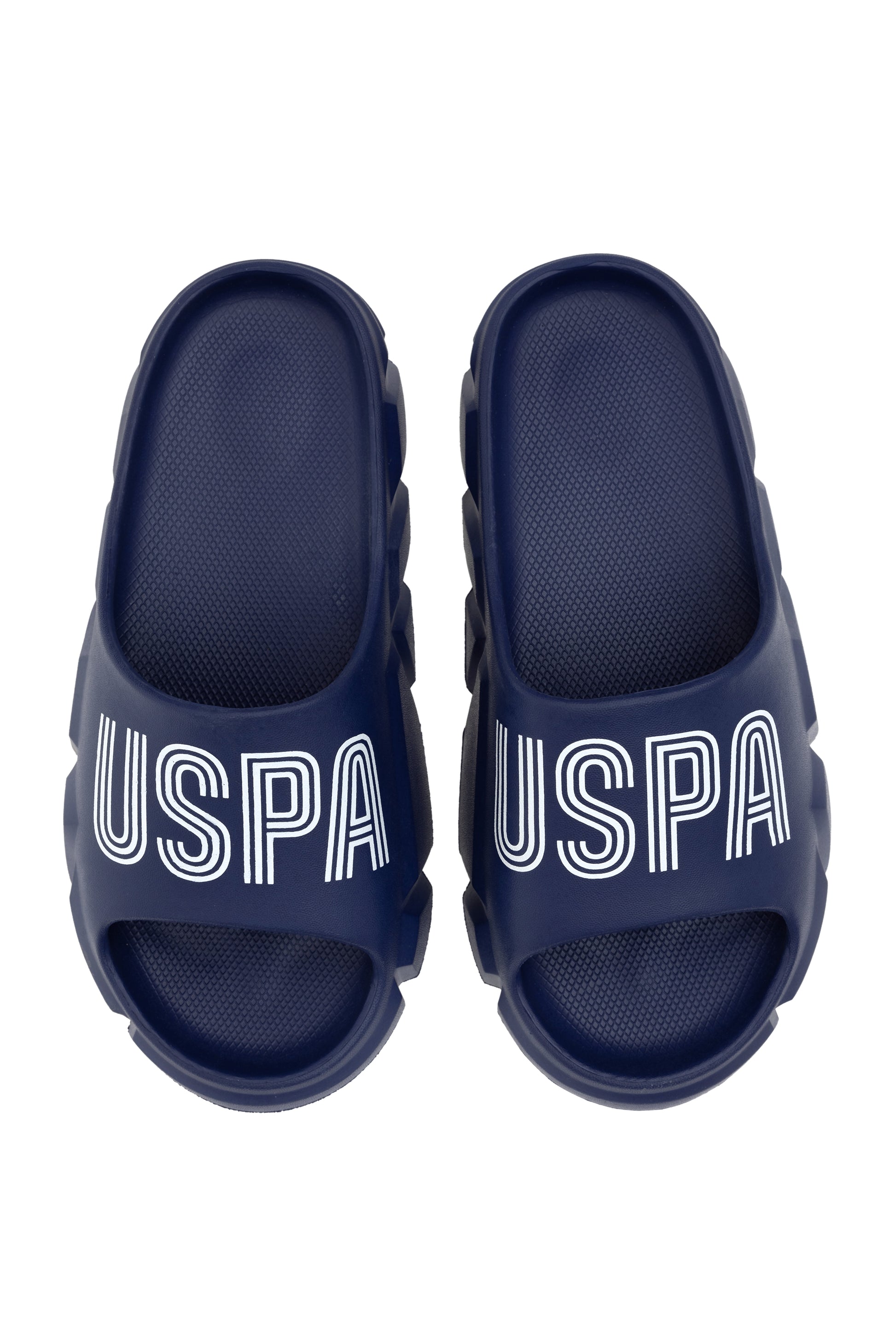 Men's Navy Blue Slippers