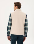 Beige Leather Jacket