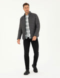 Anthracite Quilted Sport Coat