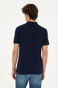 Men's Navy Blue Basic T-Shirt