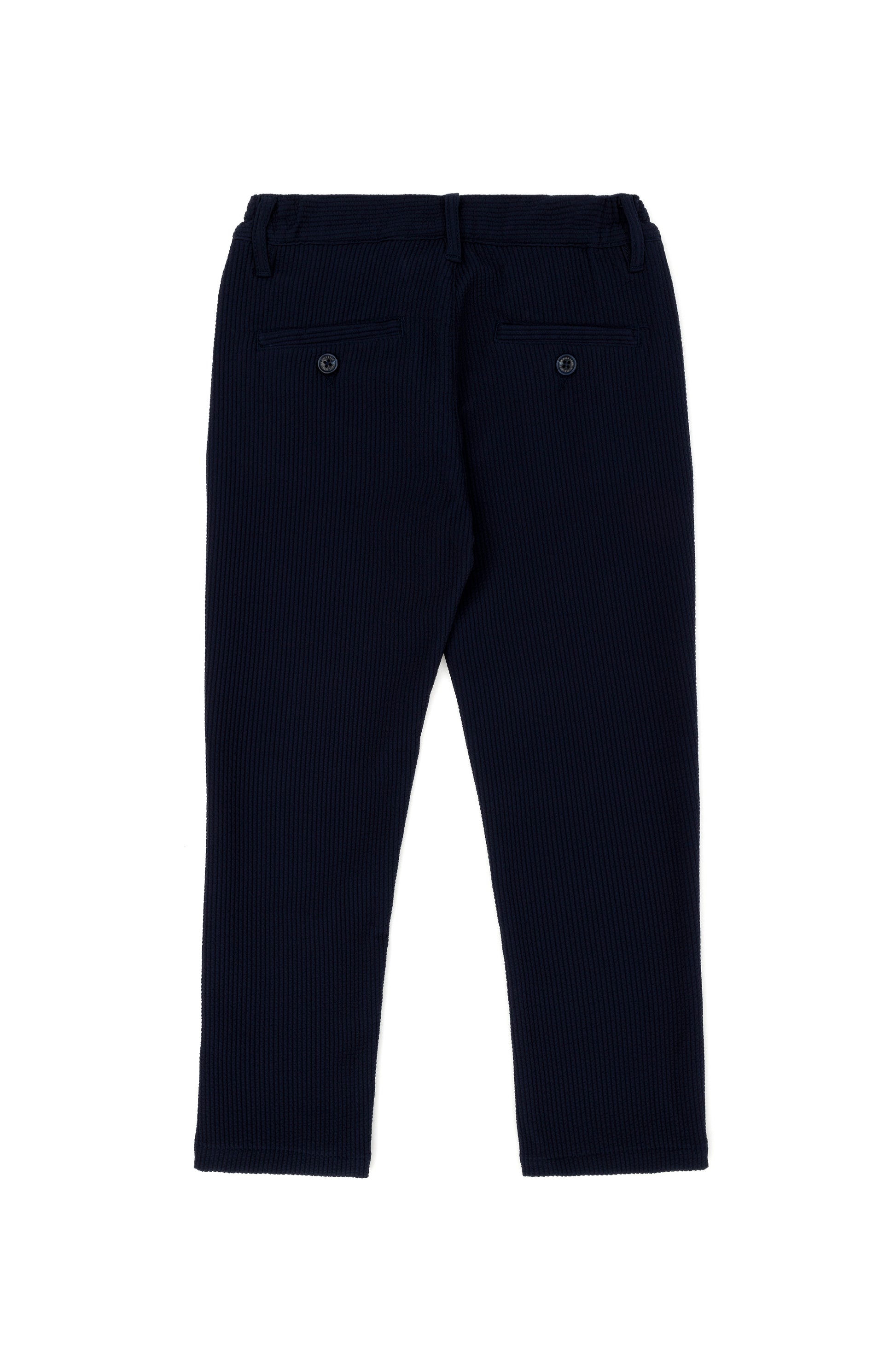Boy's Navy Blue Canvas Pants