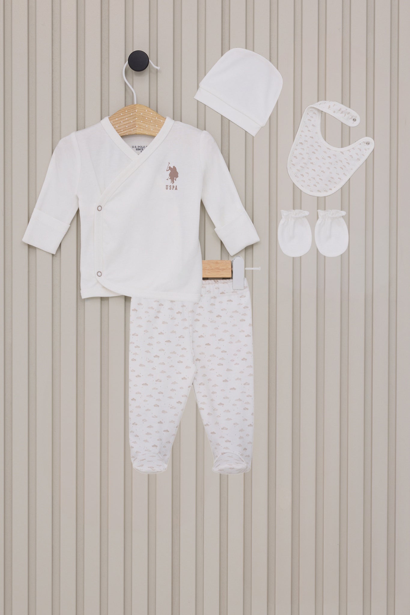 Baby Boy Cream Pajama Set