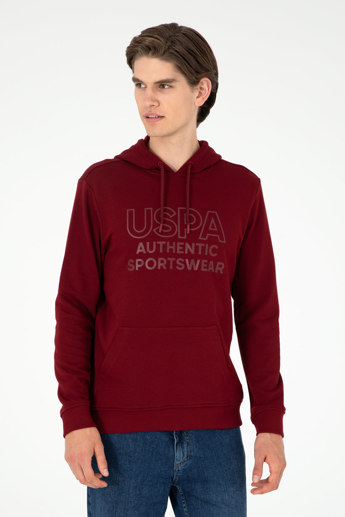 Men's Burgundy Sweatshirt
