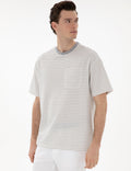 Ecru Comfort Fit T-Shirt