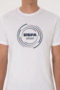 Men's Regular Fit Crew Neck White T-Shirt