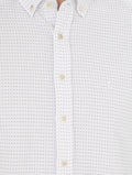 Beige Slim Fit Long Sleeve Shirt