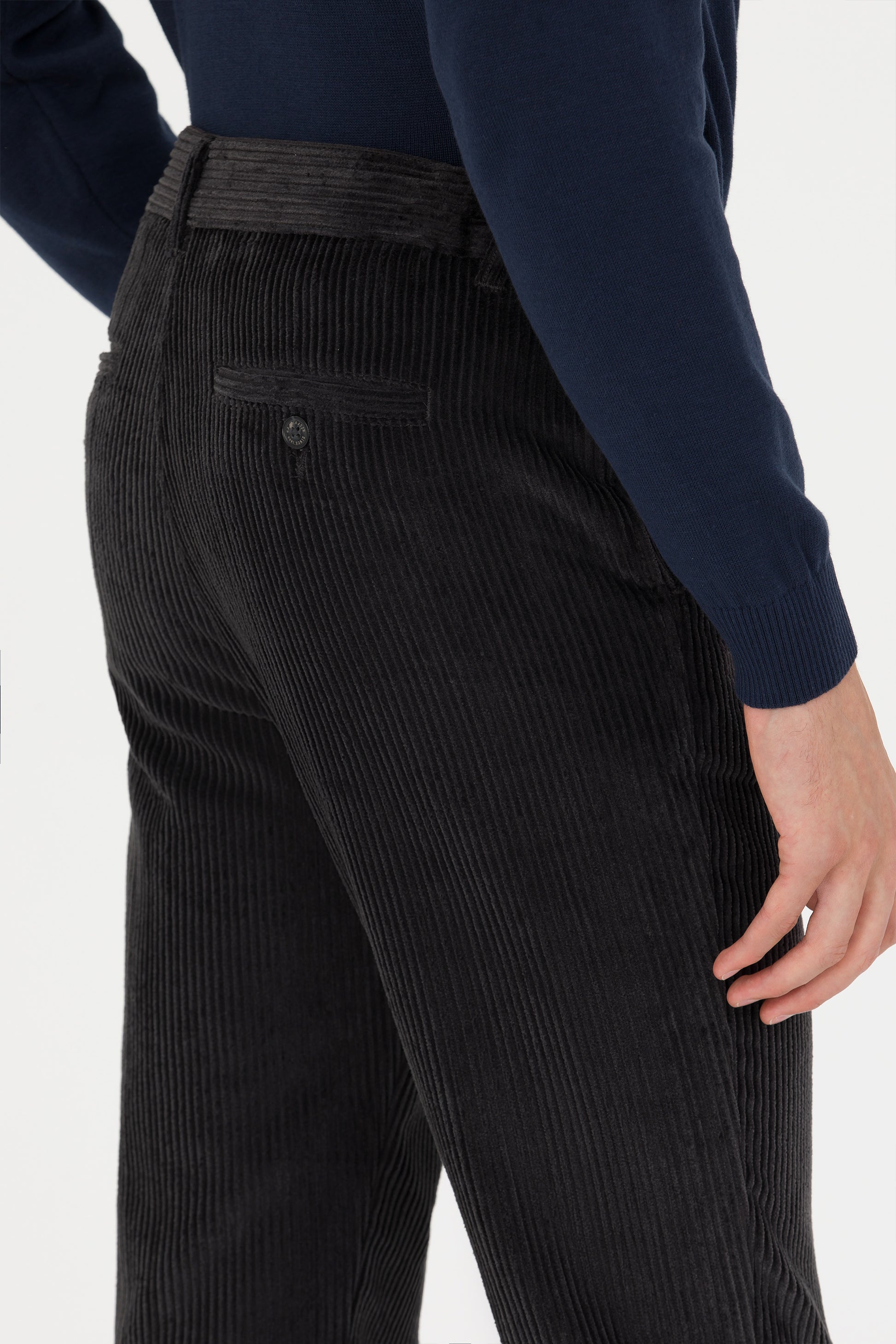 Men's Anthracite Canvas Pants