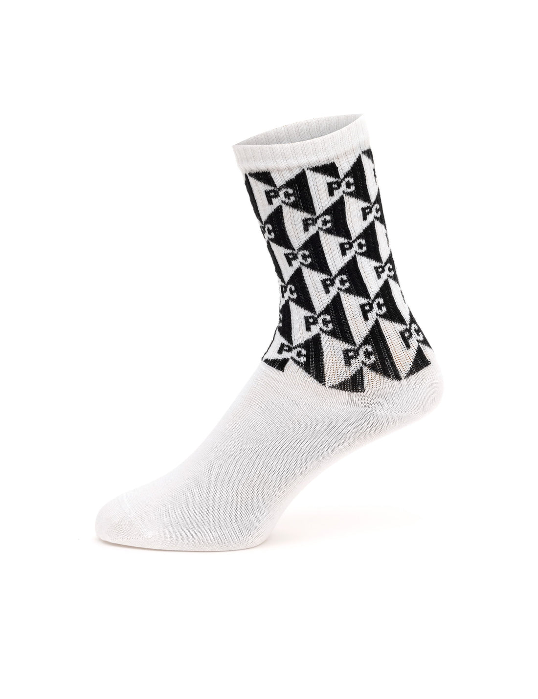 Women's White Socket Socks