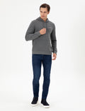 Men's Anthracite Melange Sweatshirt