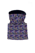 Girls' Navy Blue Hooded Vest