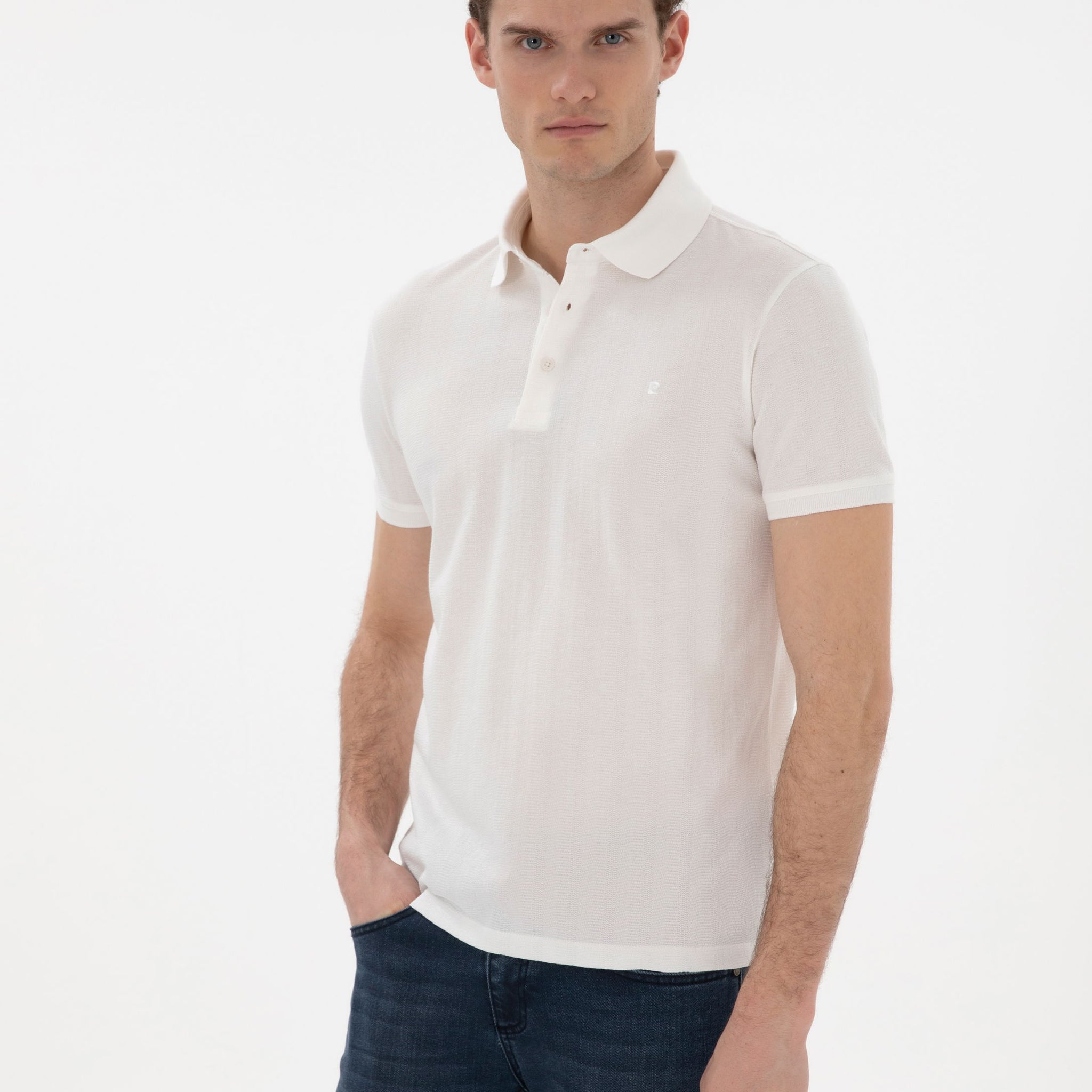 White Slim Fit T-Shirt