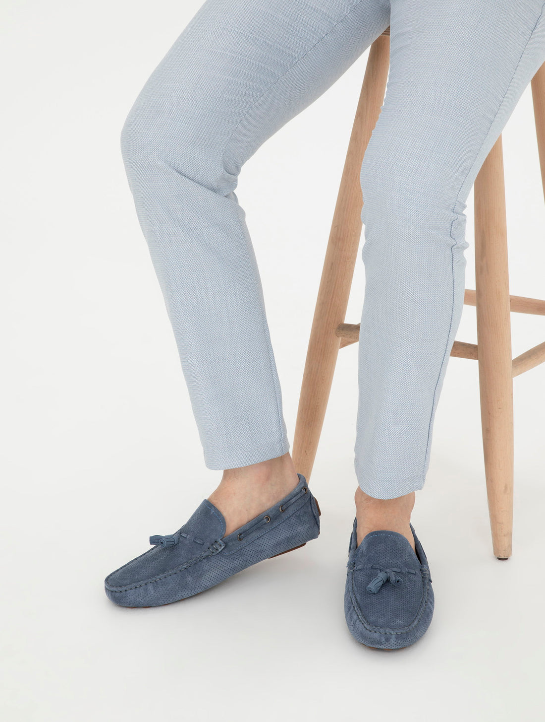 Indigo Loafer Shoes