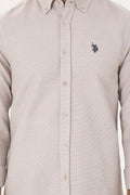 Men's Sand Long Sleeve Shirt