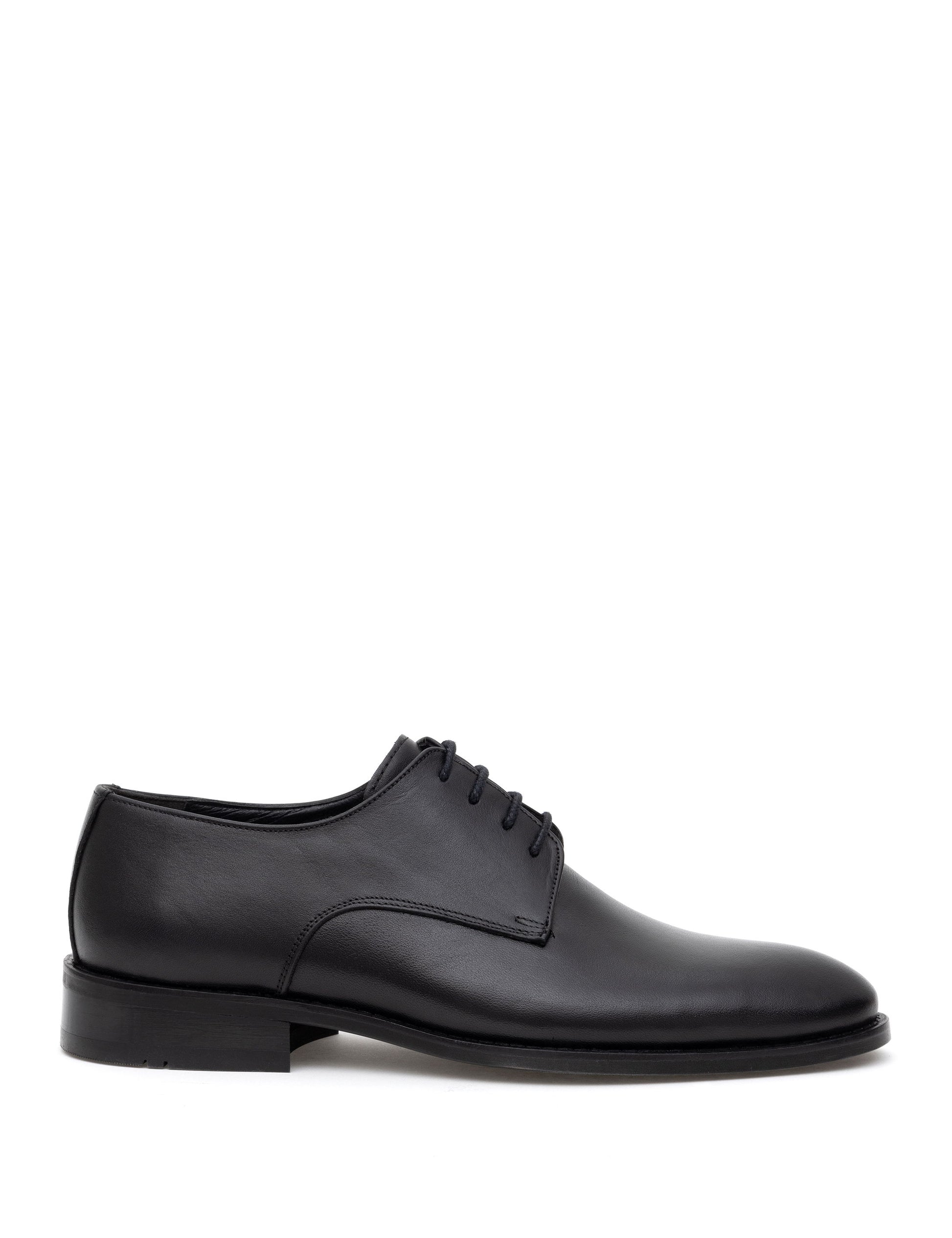 Black 100% Leather Classic Shoes