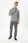 Men's Grey Melange Sweatshirt