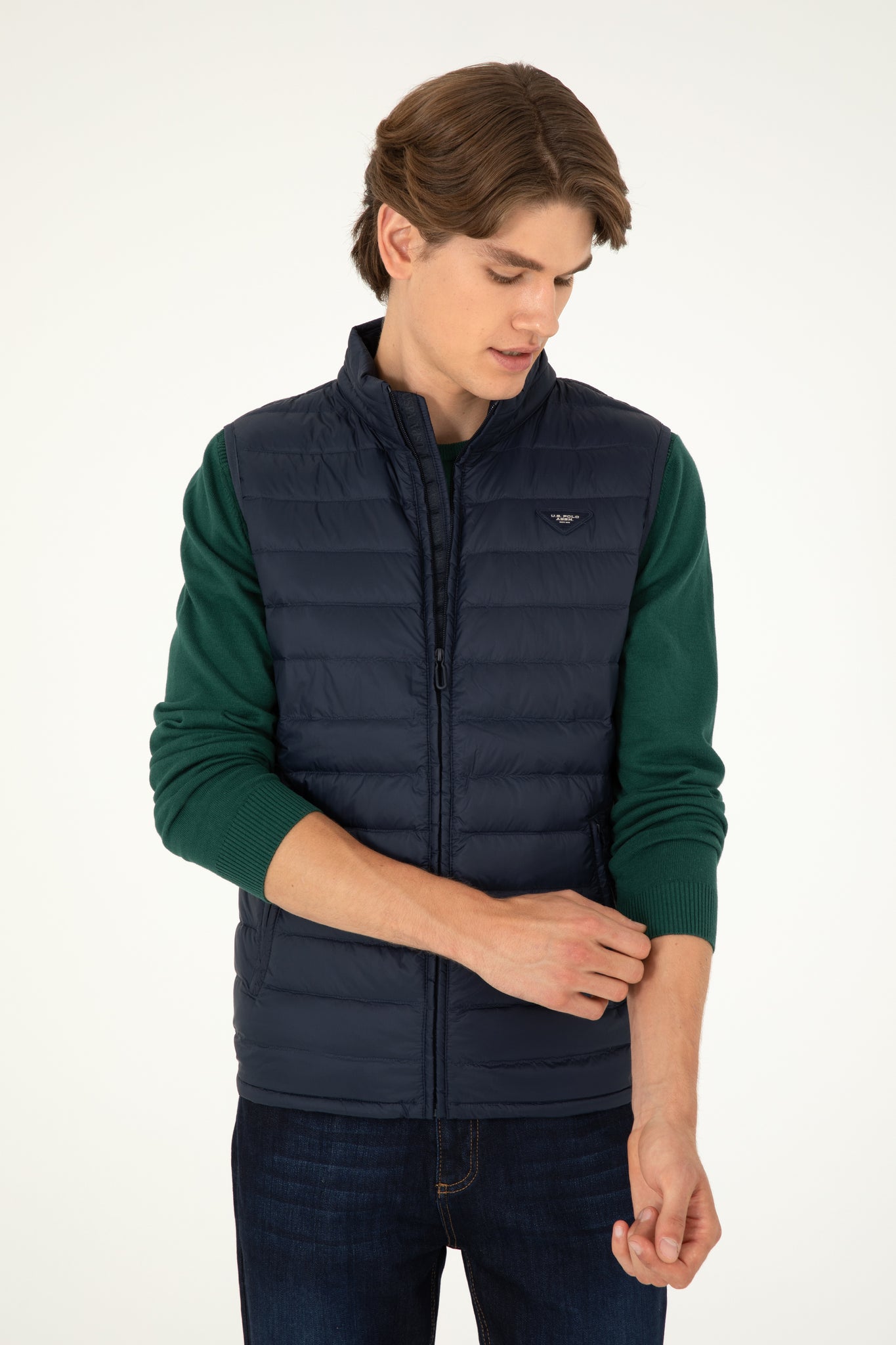 Men's Navy Blue Vest