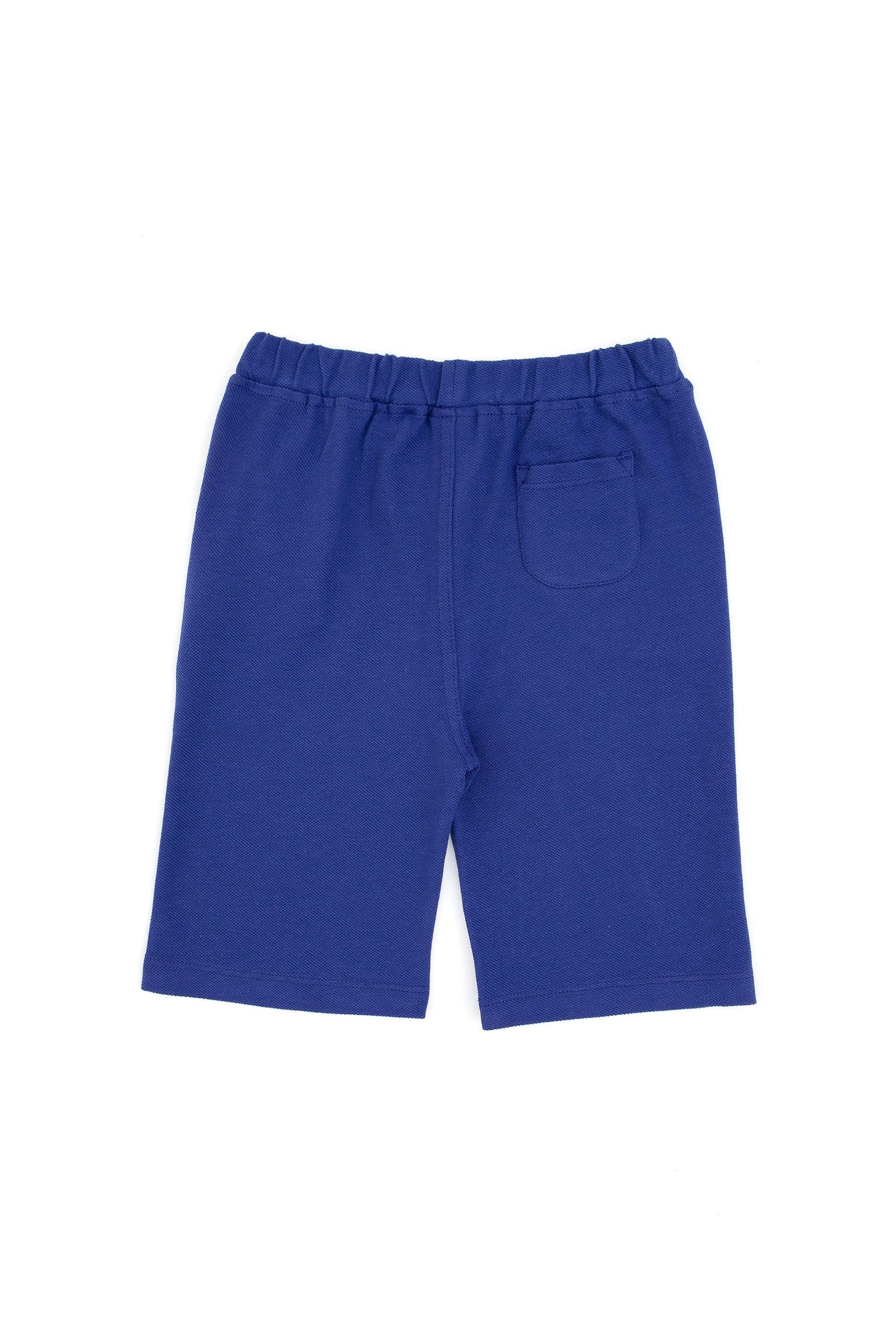 Boy Baby Blue Knitted Shorts