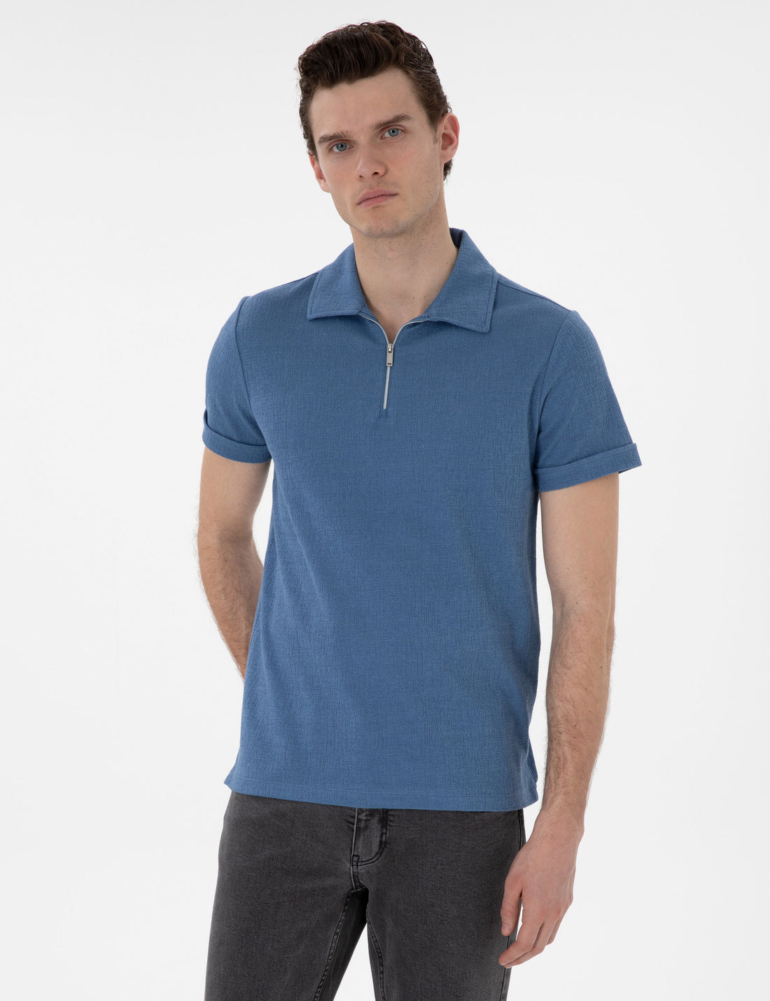 Blue Slim Fit T-Shirt