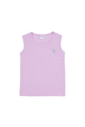 Kids Magnolia Crew Neck Sleeveless T-shirt