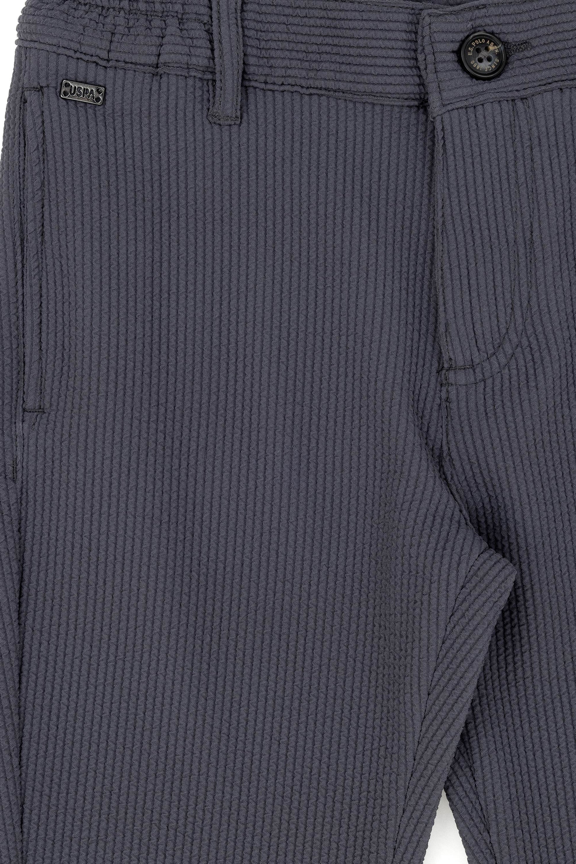 Boy's Anthracite Canvas Pants