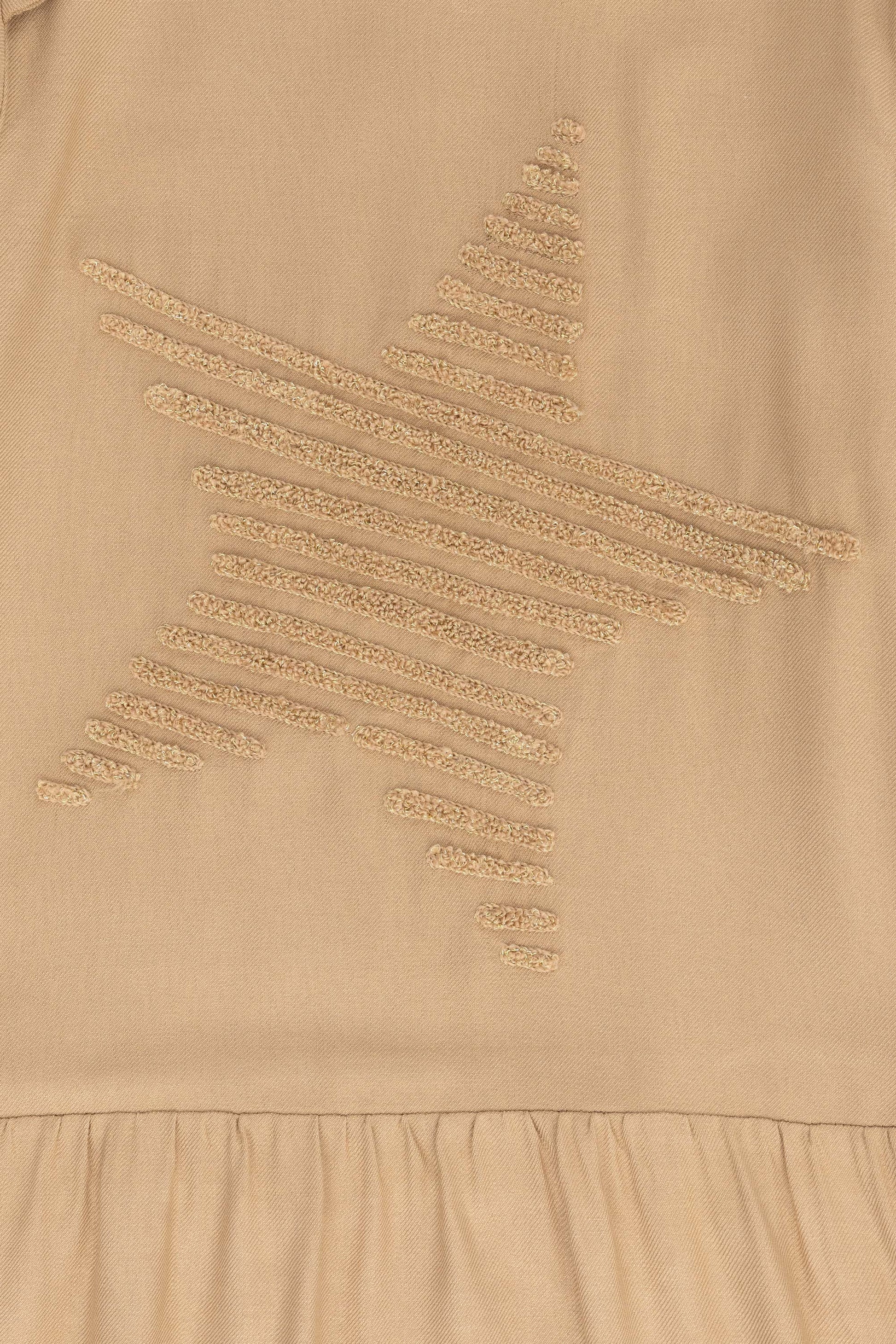 Girls' Sand Long Sleeve Knit Dress