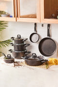 Biogranite Blackgold 12 Piece Cookware Set