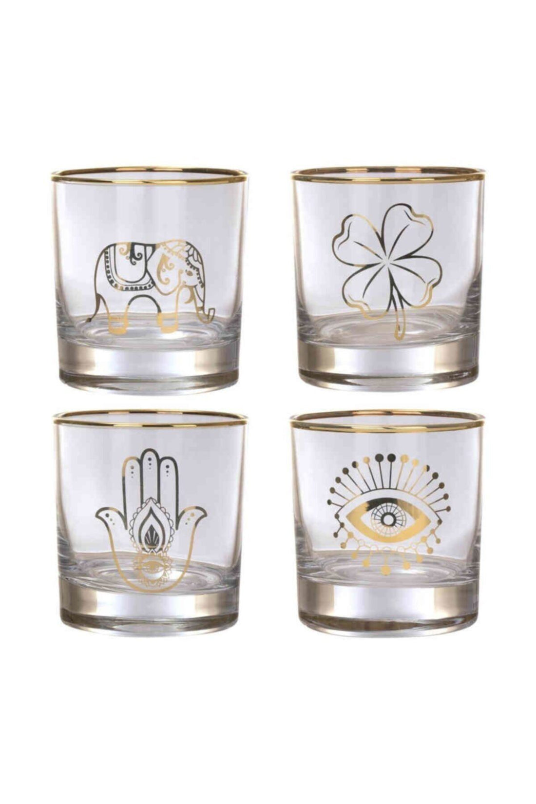 STD One Sip Luck 4-Piece Cup Set Classic