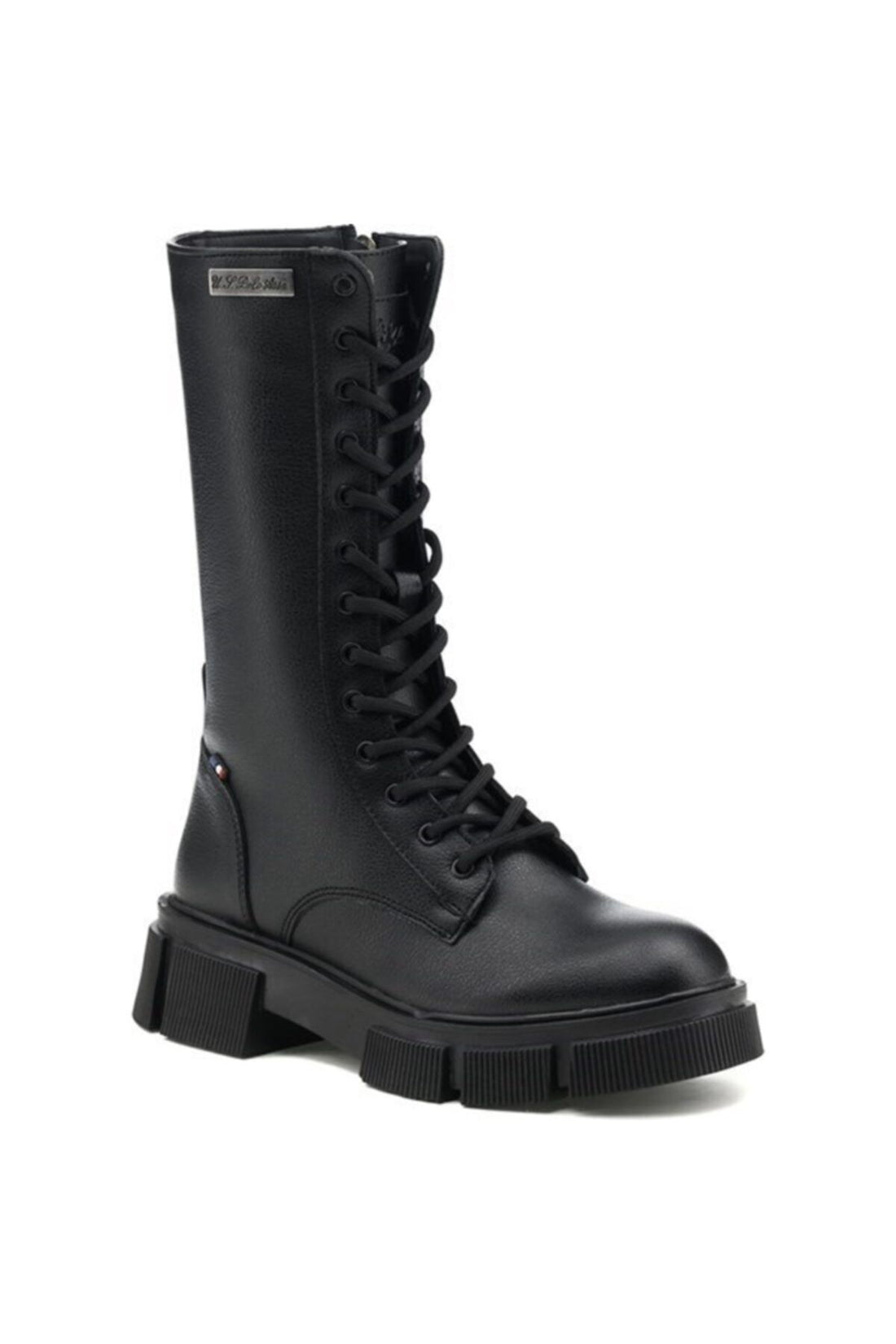 Horry Uspa Women's Black Casual Boots Postal Shoes
