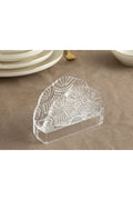 Karissa Glass Napkin Holder 13x9 Cm Transparent