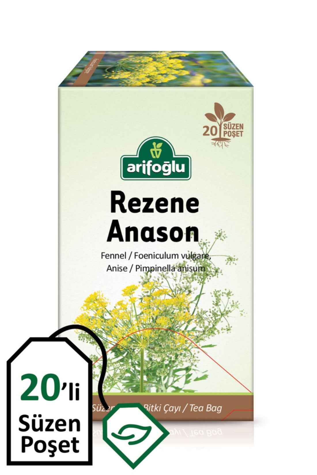 Fennel - Anise Süzen Sachet 20Li