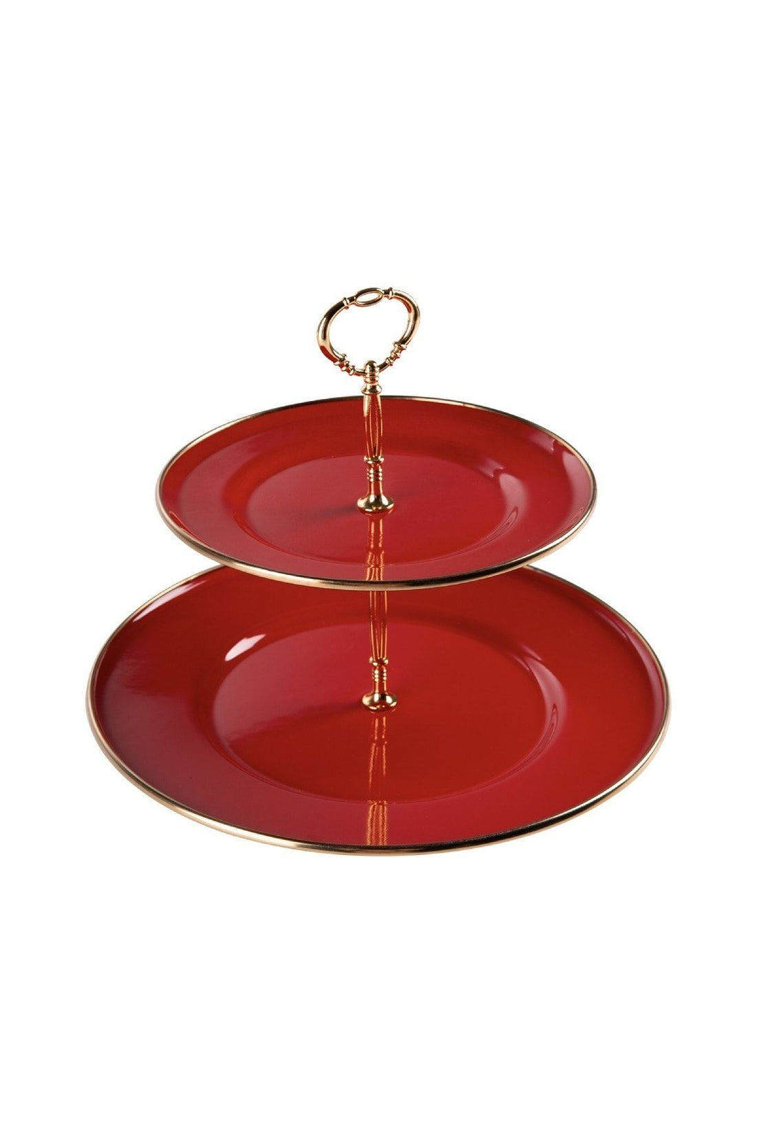 Troy Enamel Fold Cookie Holder Red