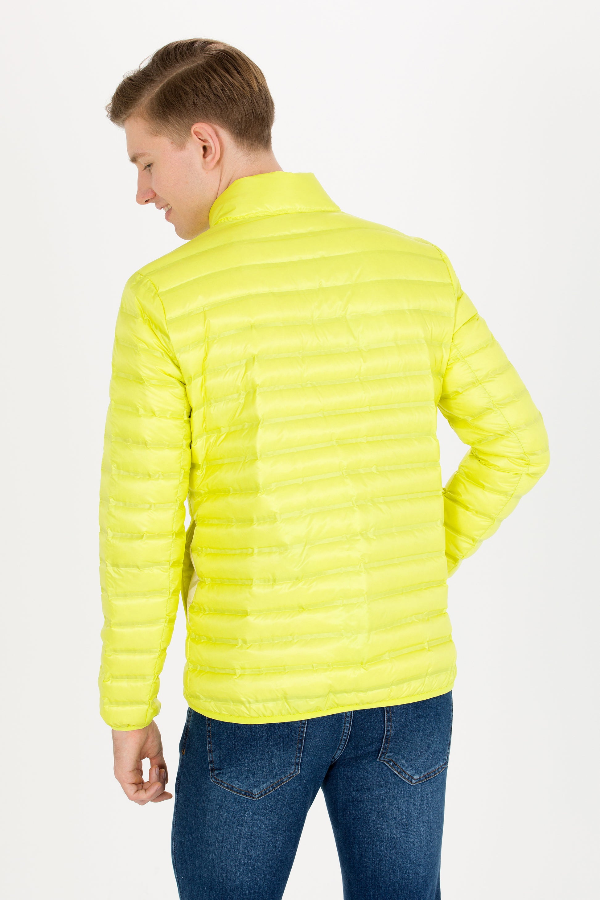 Men's Neon Yellow Coat