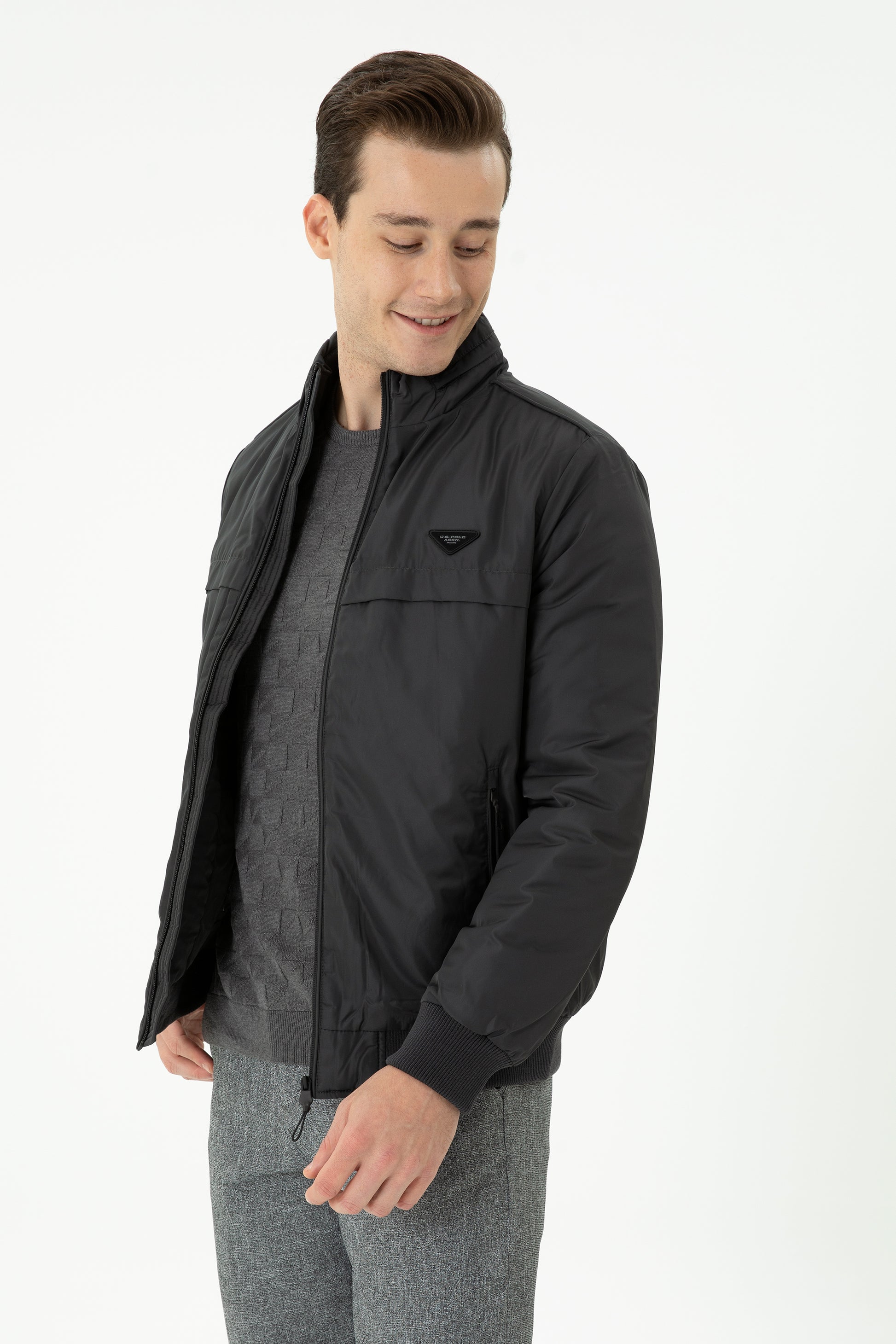 Men's Anthracite Coat