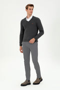 Men's Grey Canvas Pants