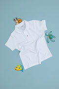 Boy's White Basic T-Shirt