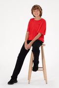 Boy's Black Sweatpants