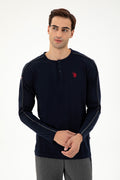 Men's Navy Blue Pajama Set