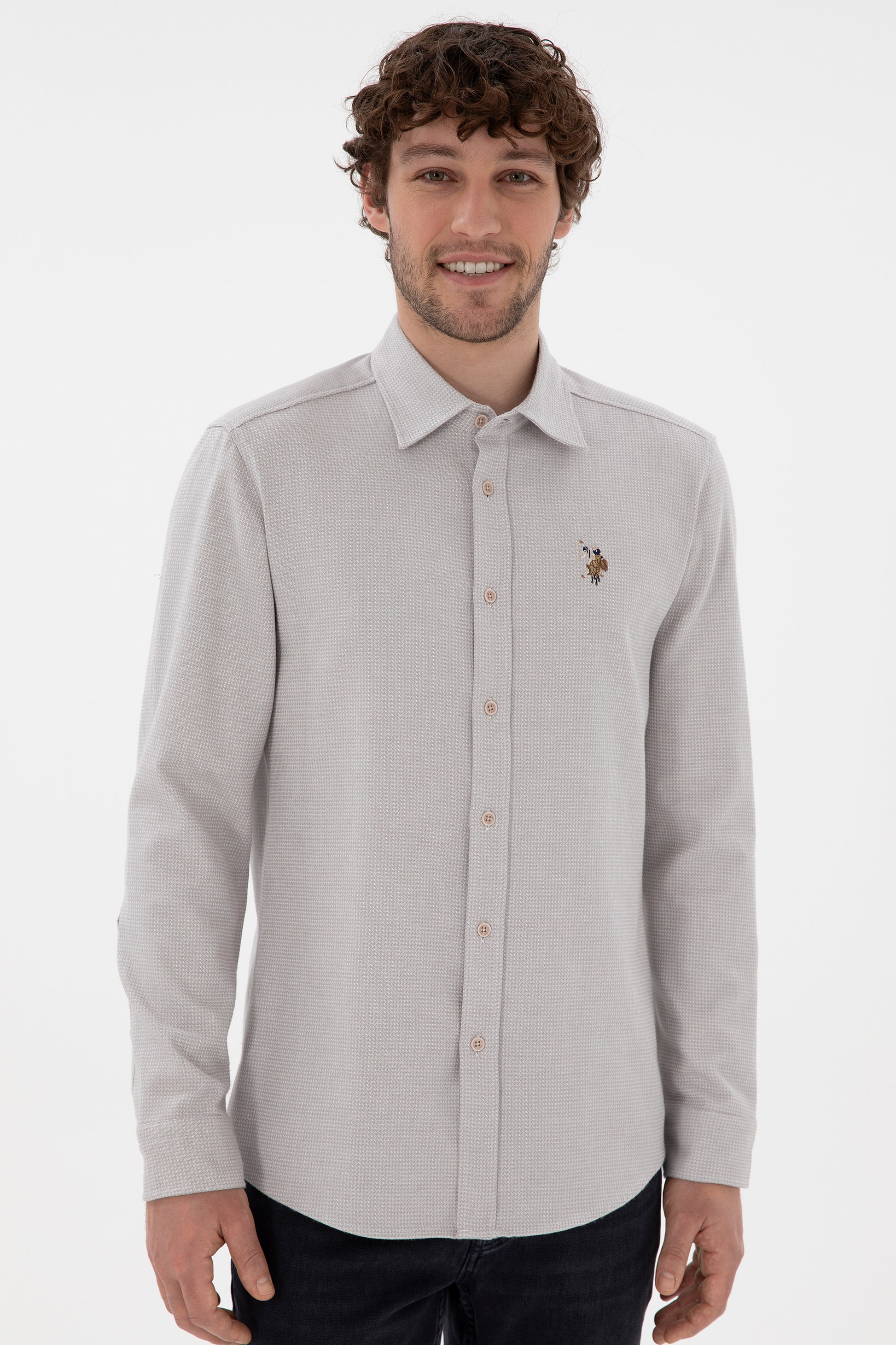 Men's Stone Long Sleeve Shirt