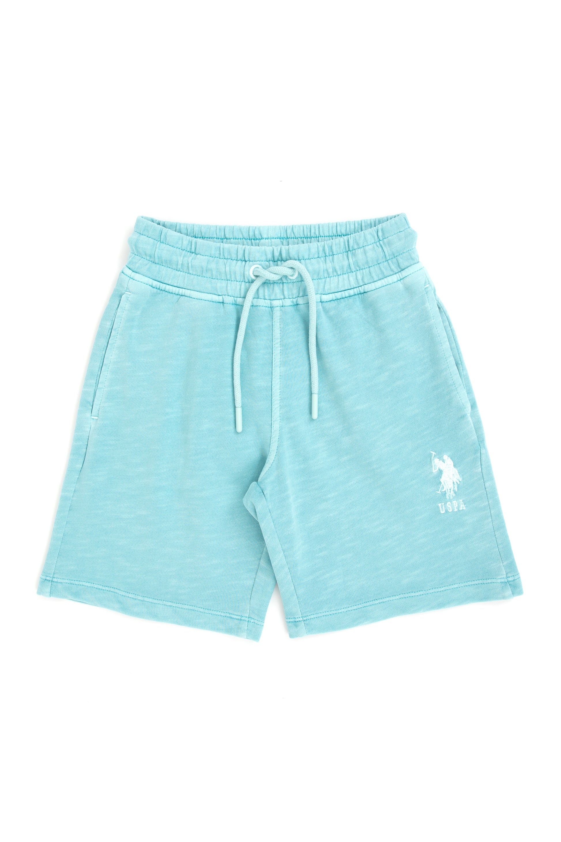 Boy's Mint Knitted Shorts