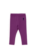 Baby Girl Violet Leggings