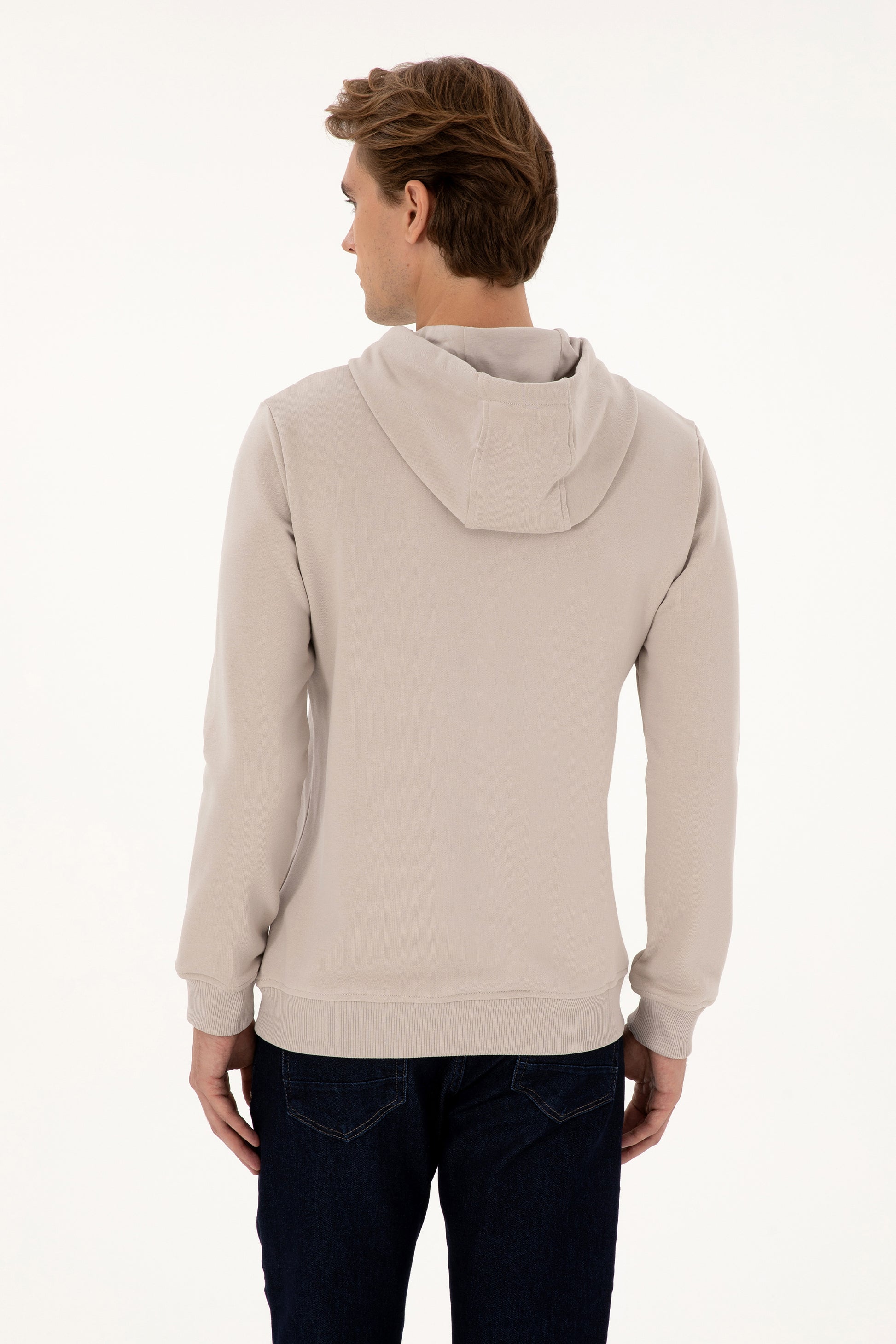 Men's Stone Basic Sweatshirt